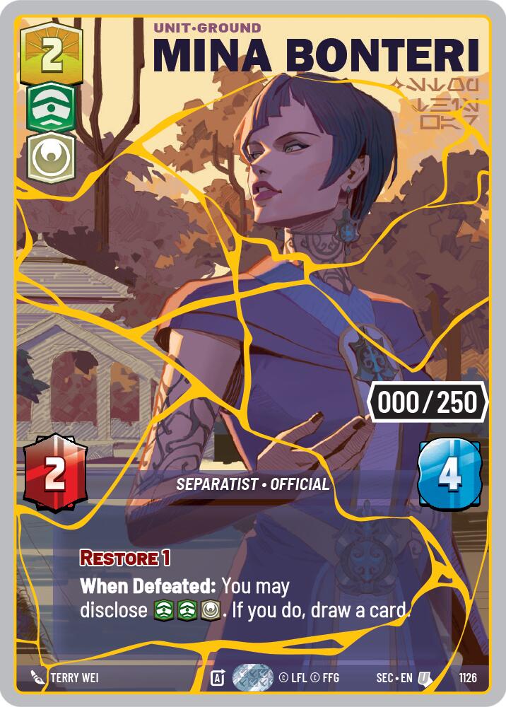 Mina Bonteri - Stop This War (1126) (Serialized) (Gold) (1126) [Secrets of Power]